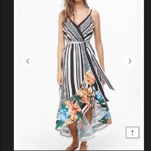 FOREVER 21 SIZE LARGE BRAND NEW RUFFLE DRESS